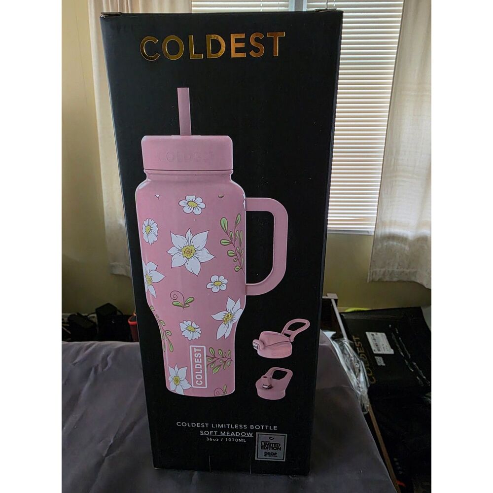 Coldest Limited Edition 36oz Soft Meadow Unreleased Crate Exclusive